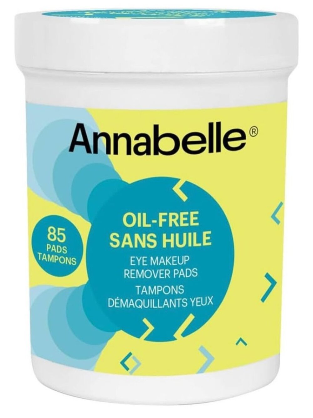 NEW 2 Pack Annabelle Eye Makeup Remover Pads 85 count